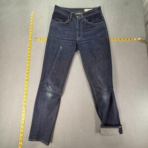 Imogene Willie Jeans Womens‎ 28 Selvedge Blue Dark Wash High Rise Skinny